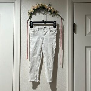 GB Girls White Denim Jeans